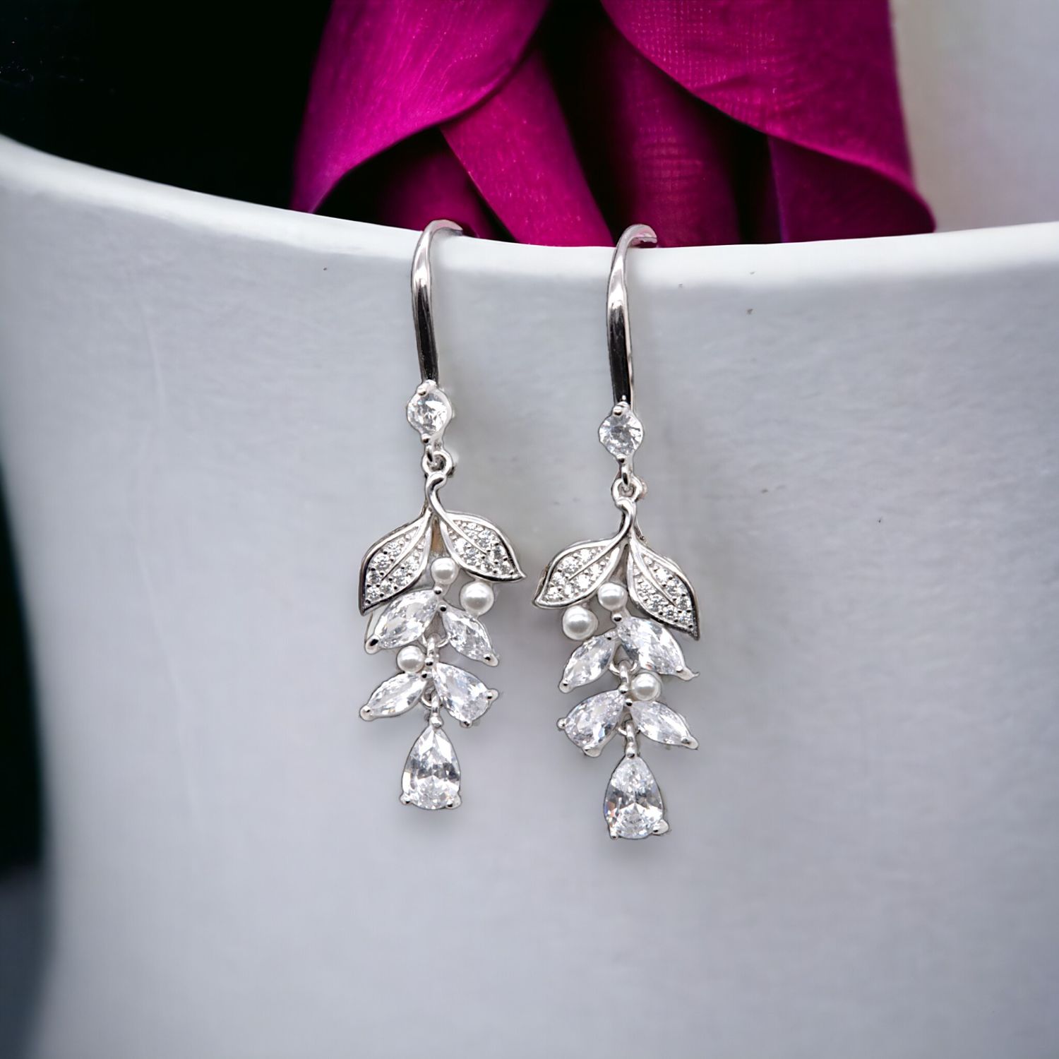 Crystal Vine Earrings